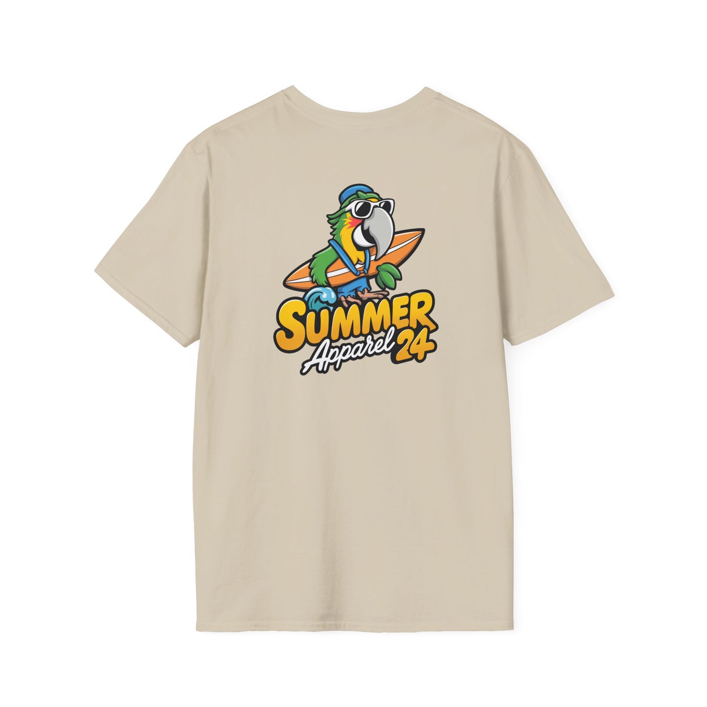 Summer 24 Surfing Parrot T-Shirt