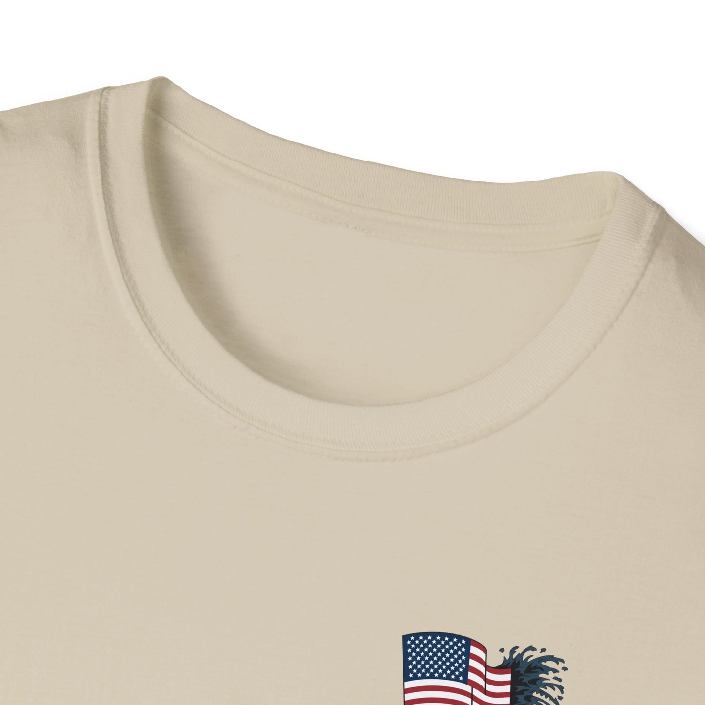 WildWave American flag T-Shirt