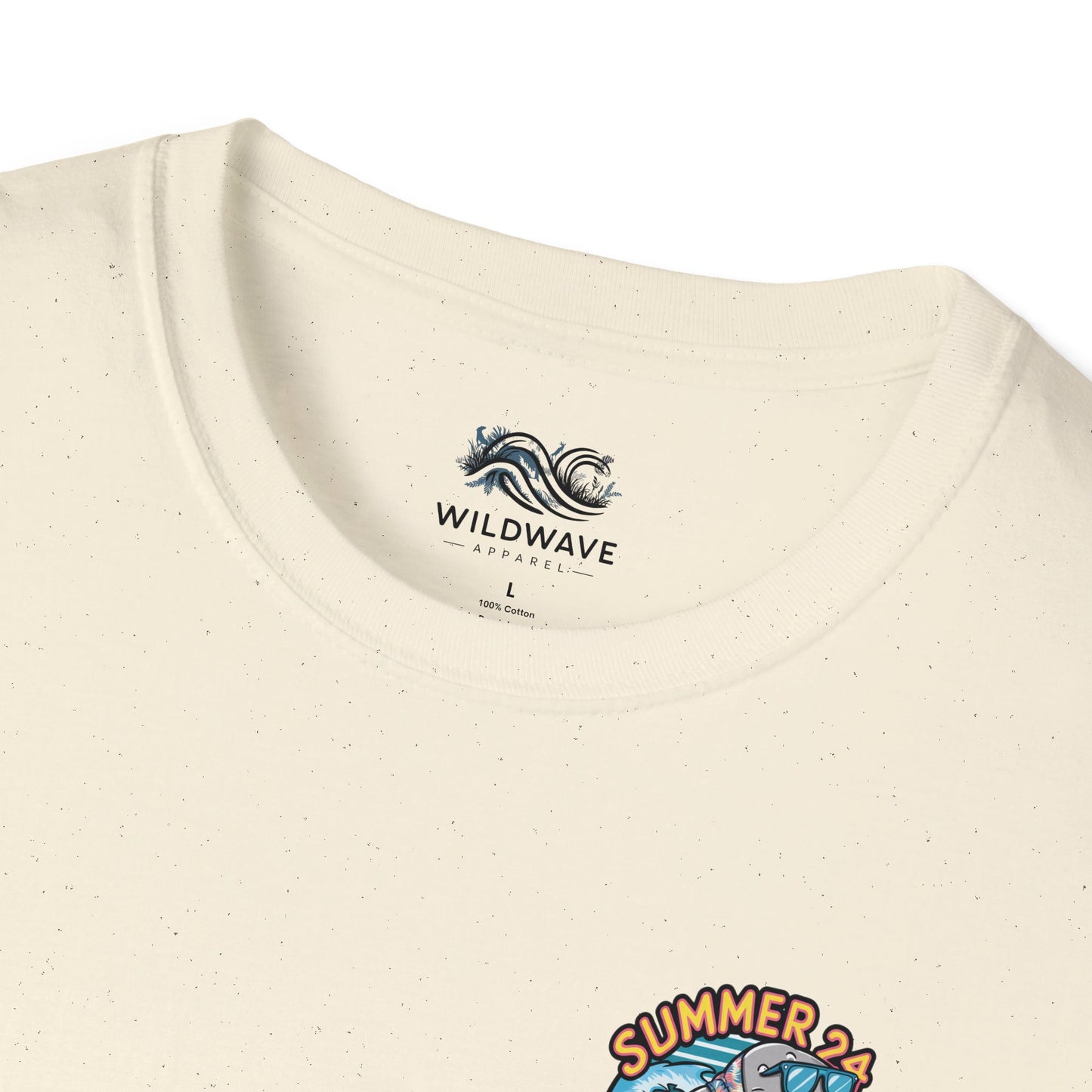 Summer 24 Surfing Whale T-Shirt