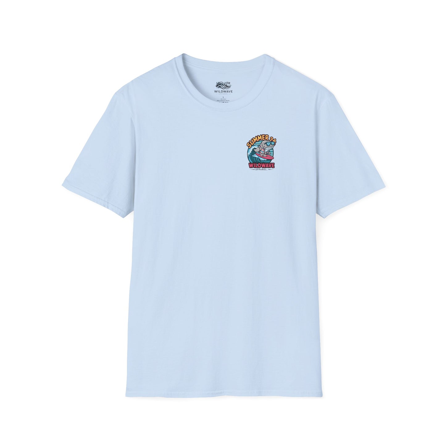 Summer 24 Surfing Whale T-Shirt