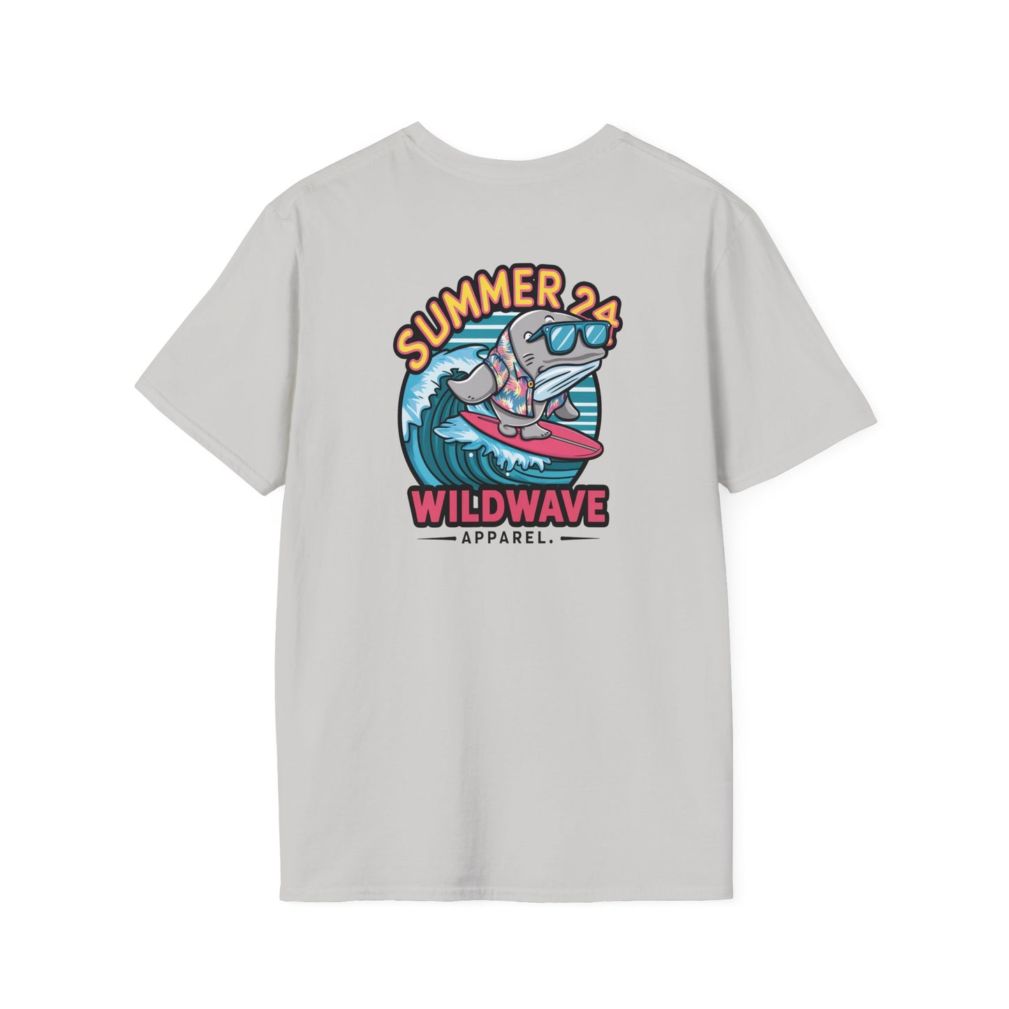 Summer 24 Surfing Whale T-Shirt