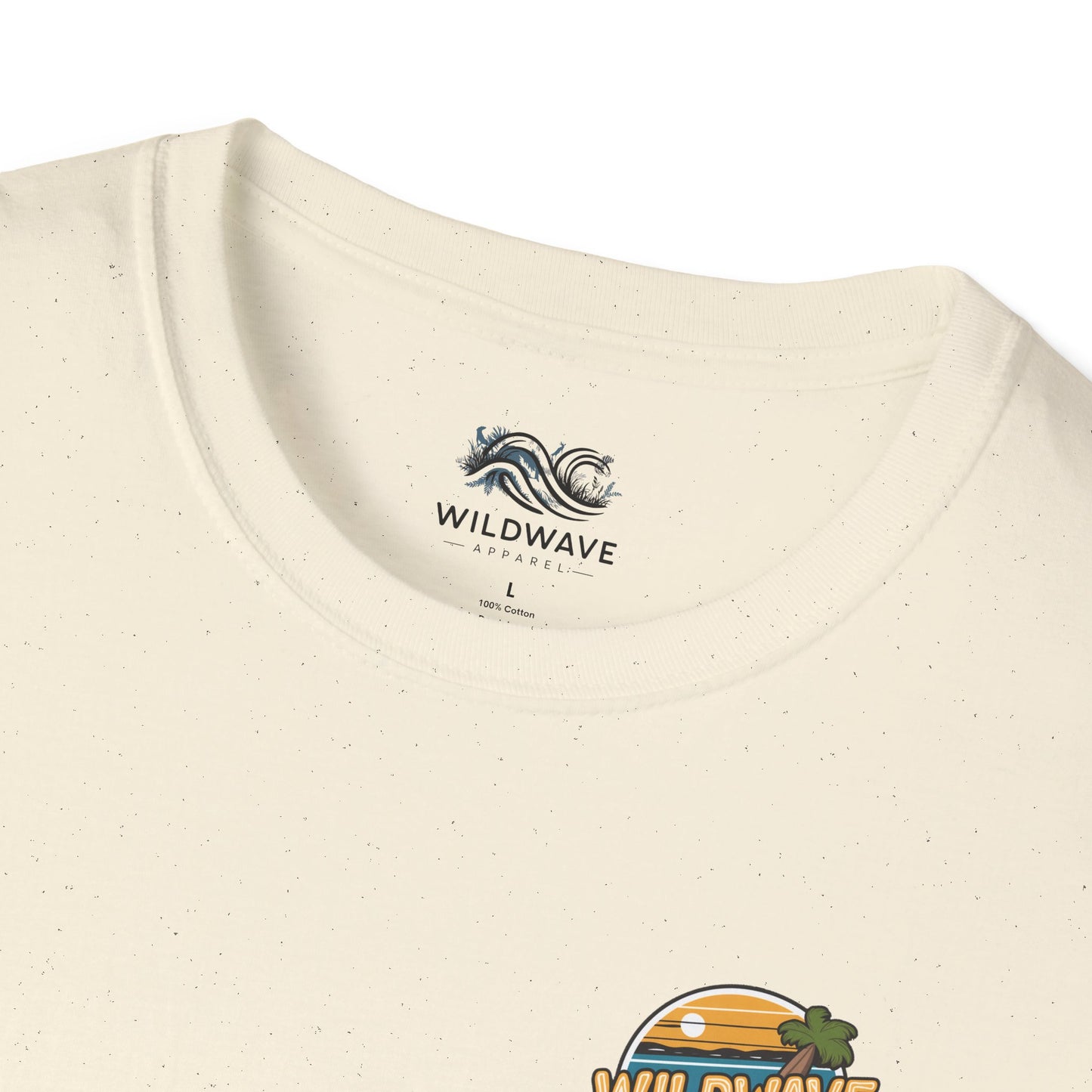 WildWave palm Tree Beach T-Shirt