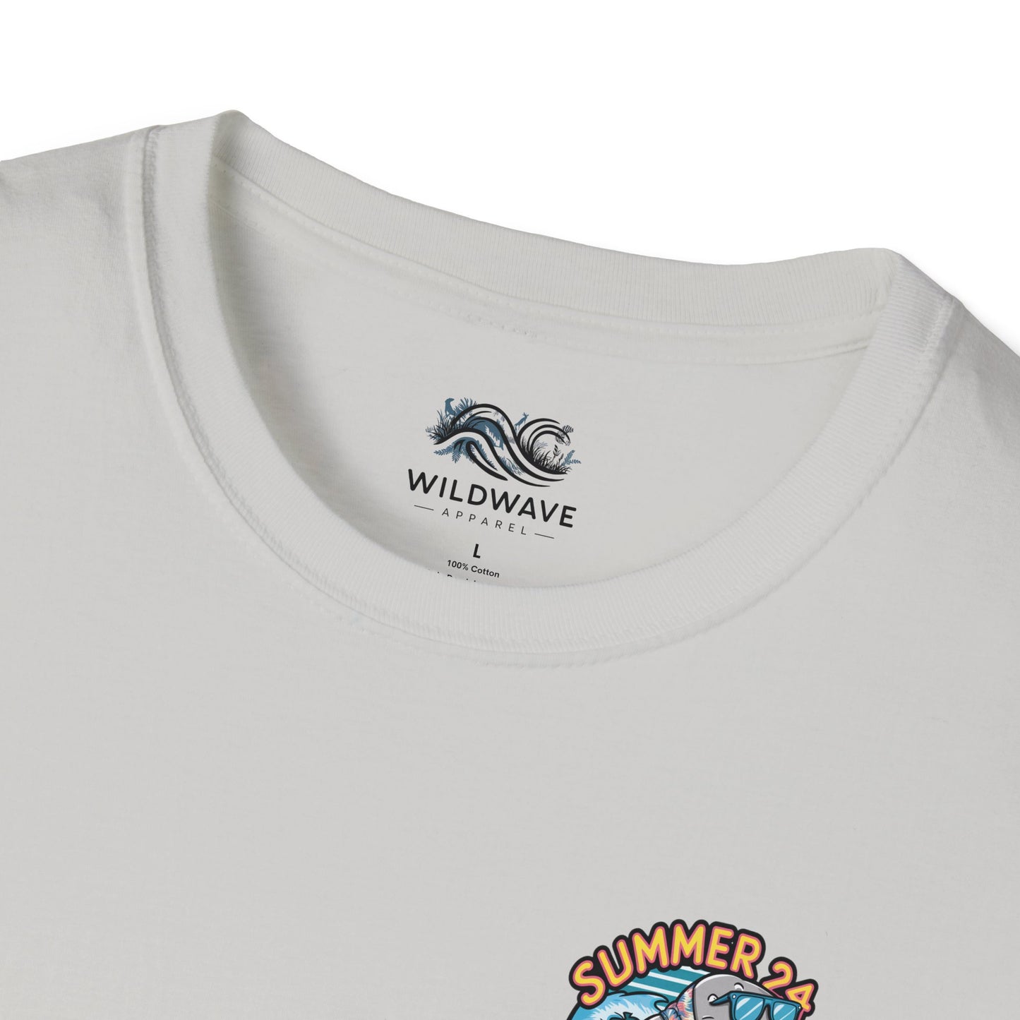 Summer 24 Surfing Whale T-Shirt