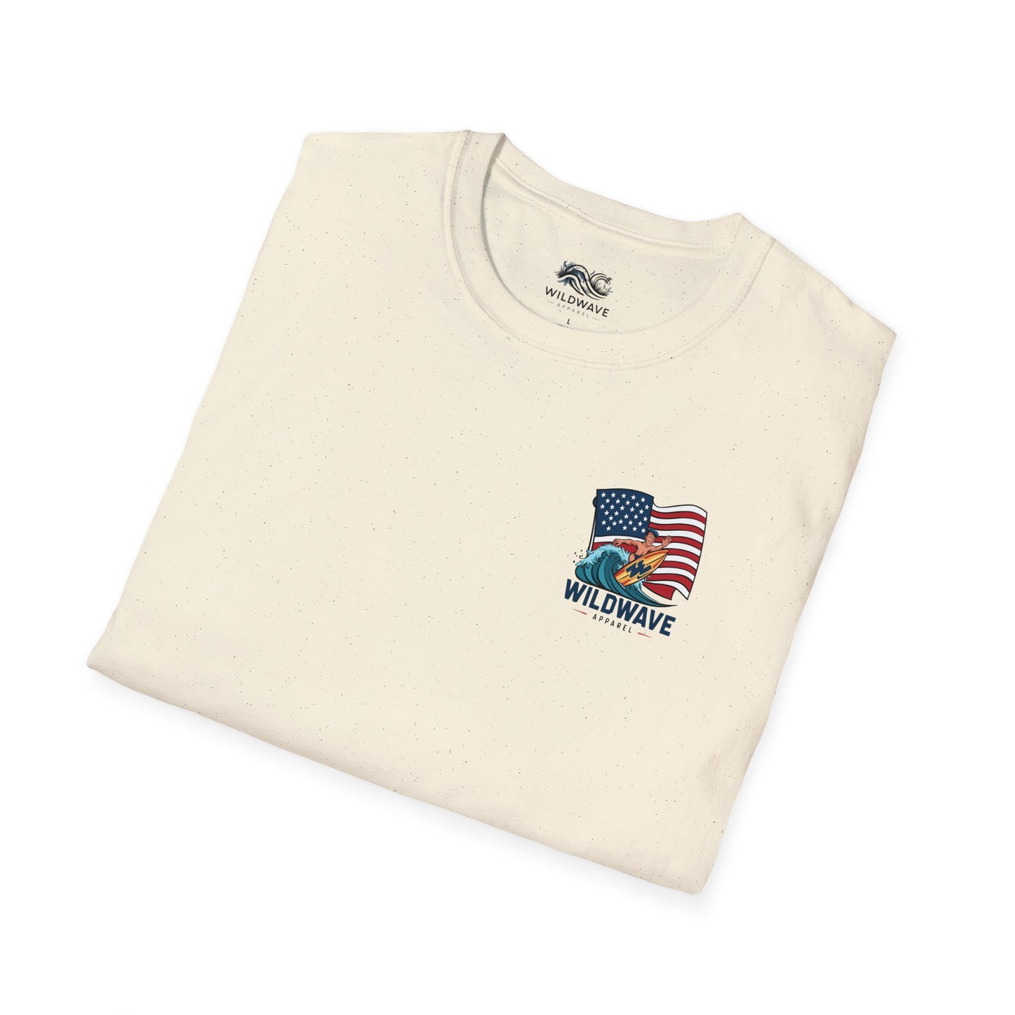 Surfing American Flag T-Shirt