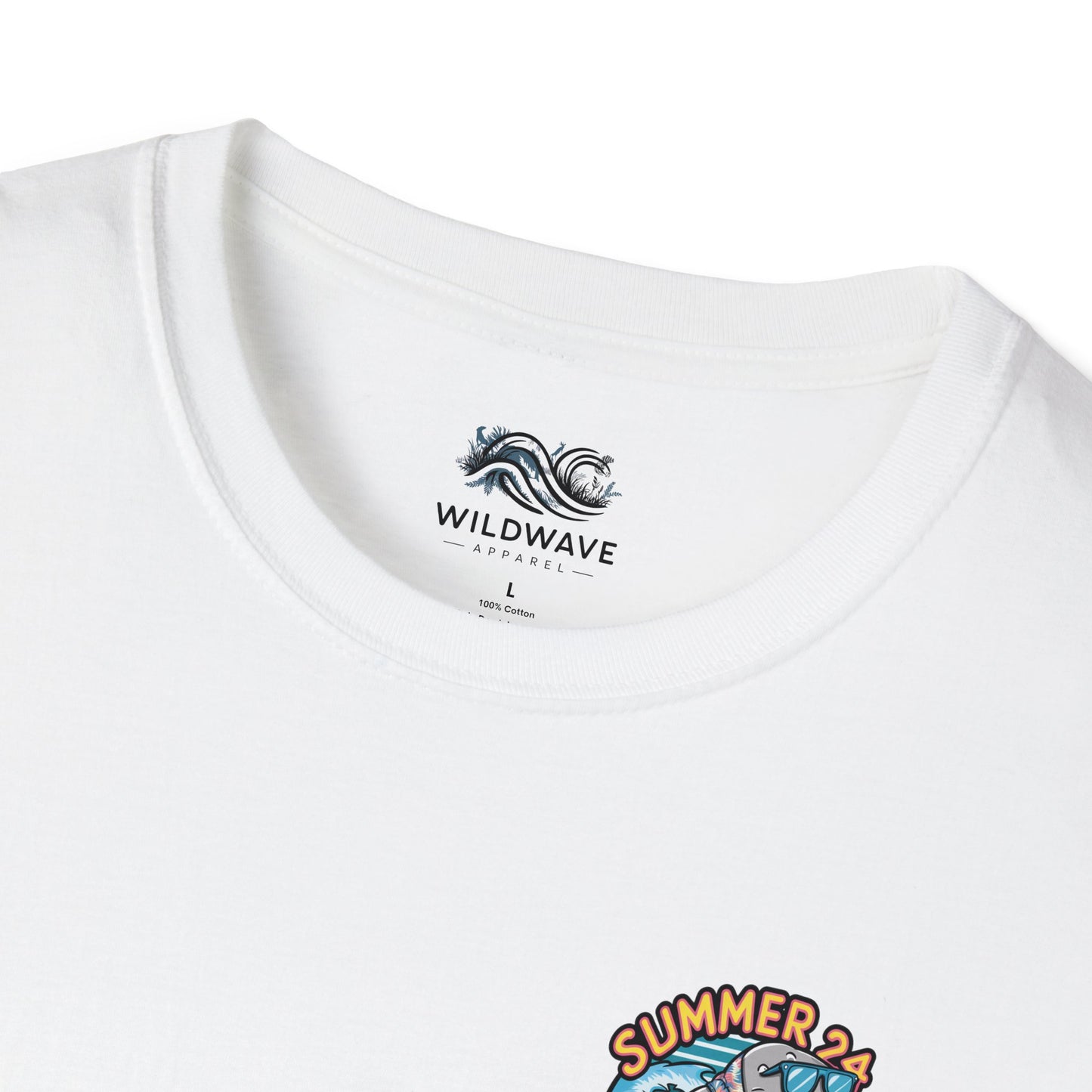 Summer 24 Surfing Whale T-Shirt