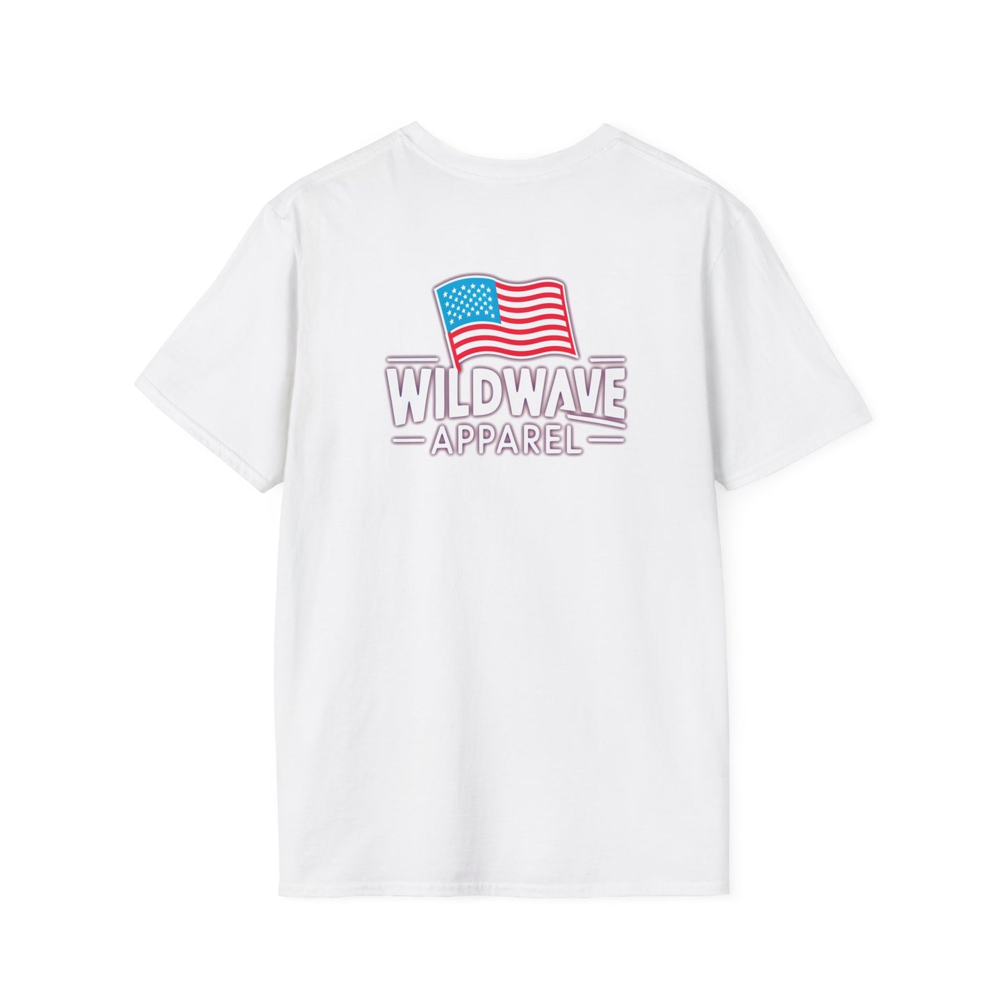 Neon American Flag T-Shirt