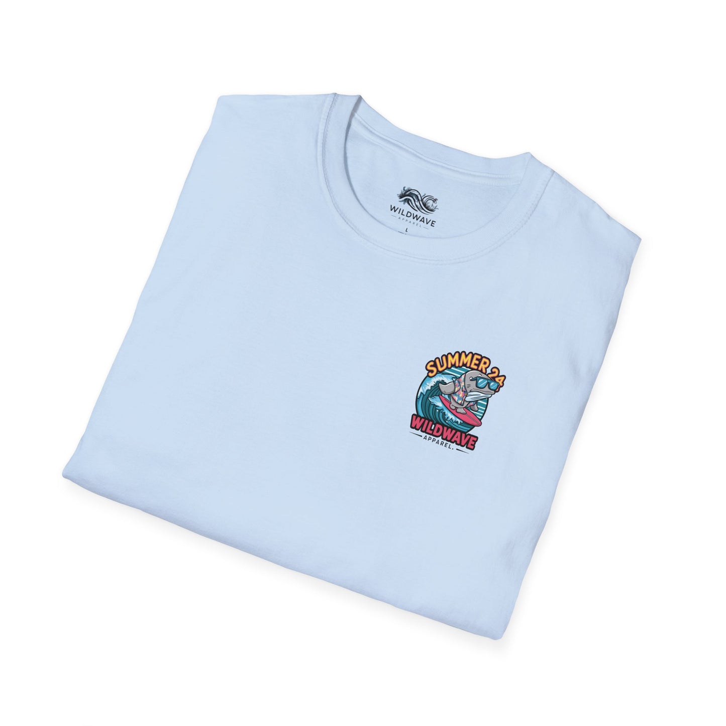 Summer 24 Surfing Whale T-Shirt