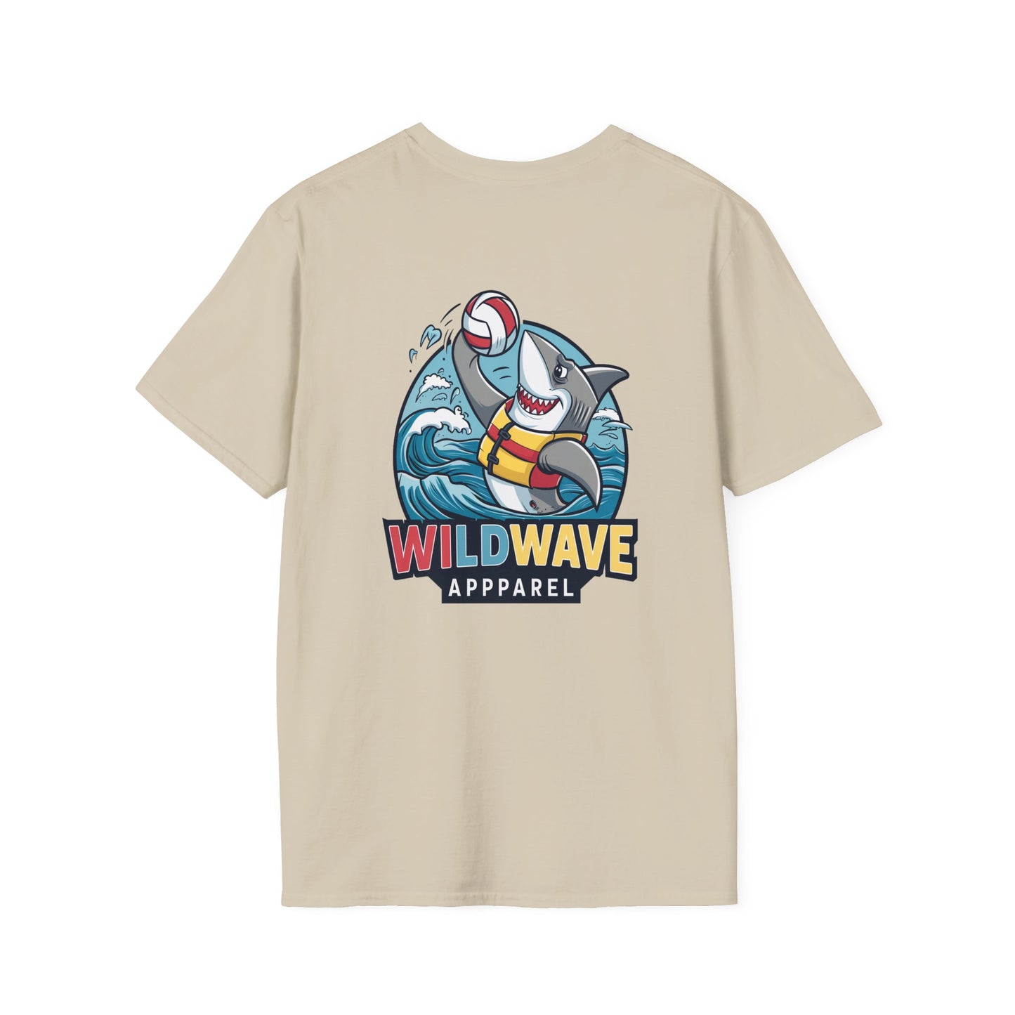 WildWave Volley-Ball Shark T-Shirt