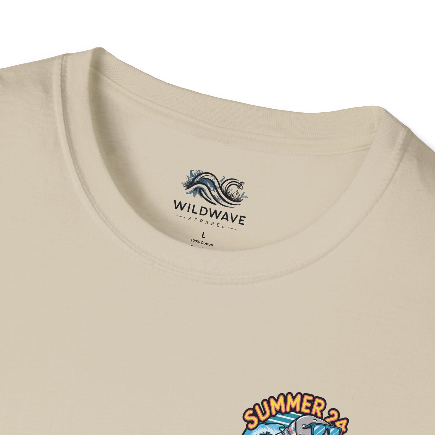 Summer 24 Surfing Whale T-Shirt